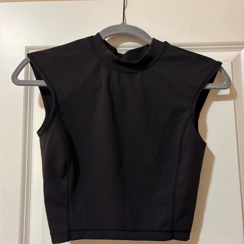 lululemon athletica Black Crop Top